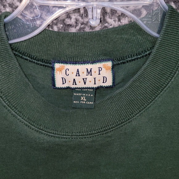 Charles David Forest Green Graphic Tee - Picture 2 of 5